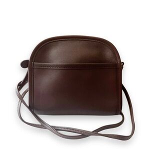 Mocha Brown Vintage Coach Abbie Zip 9017
